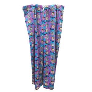 Adult Swim Rick and Morty Fleece Pajama Pants Size XXL